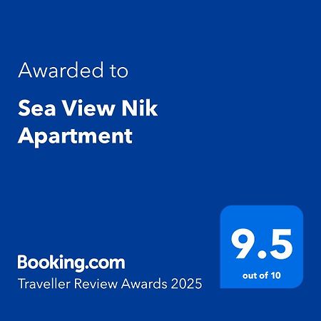 Sea View Nik Apartment Durrës 외부 사진